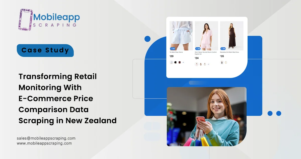 E-Commerce Price Comparison Data Scraping in New Zealand